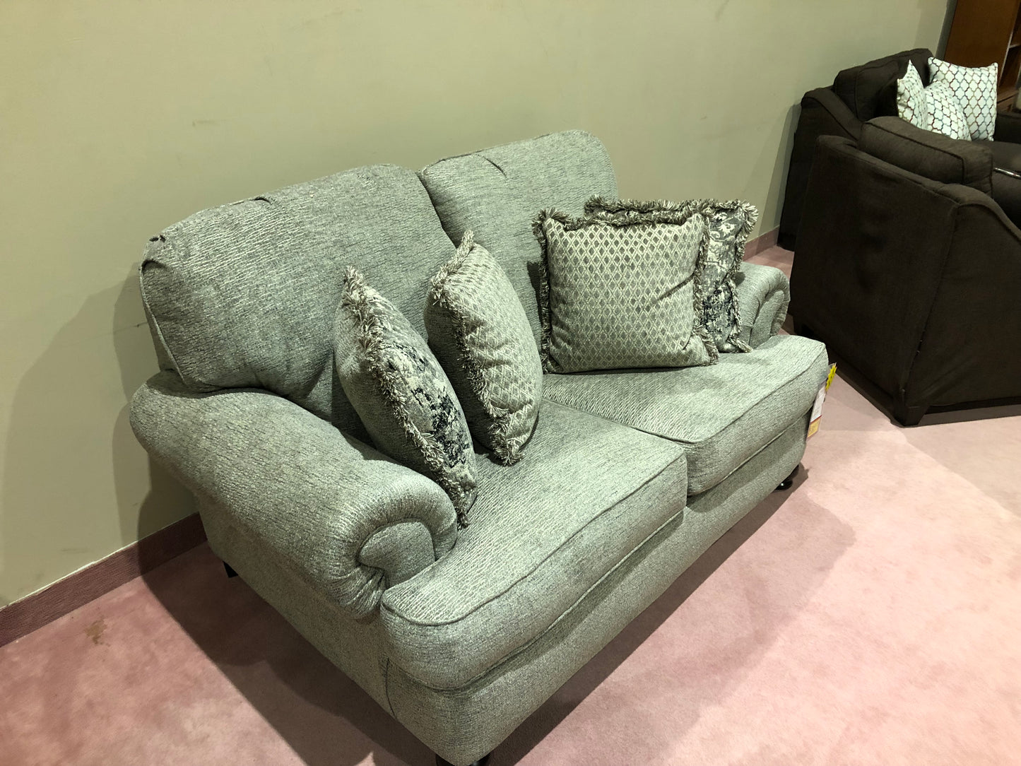 Freemont Pewter Loveseat