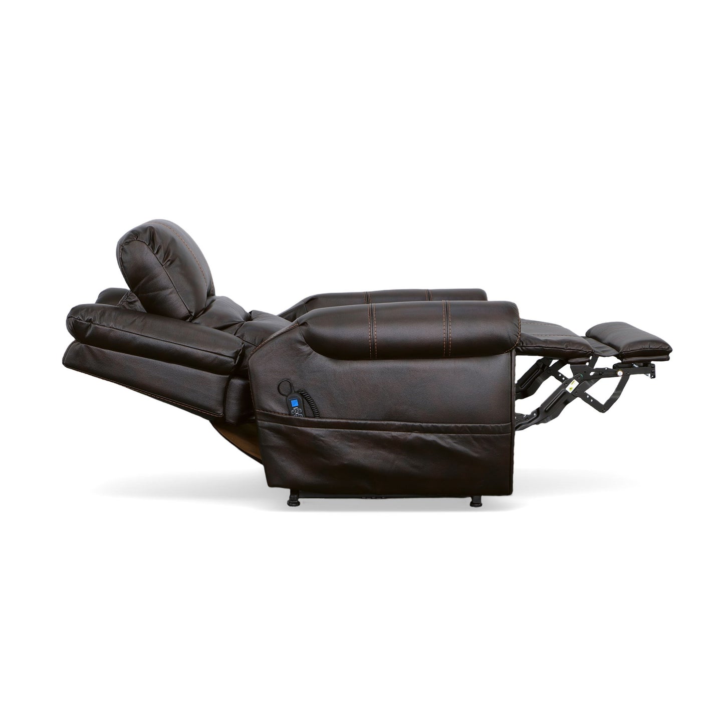 Oscar - Power Lift Recliner With Right-Hand Control & Power Headrest - Molasses