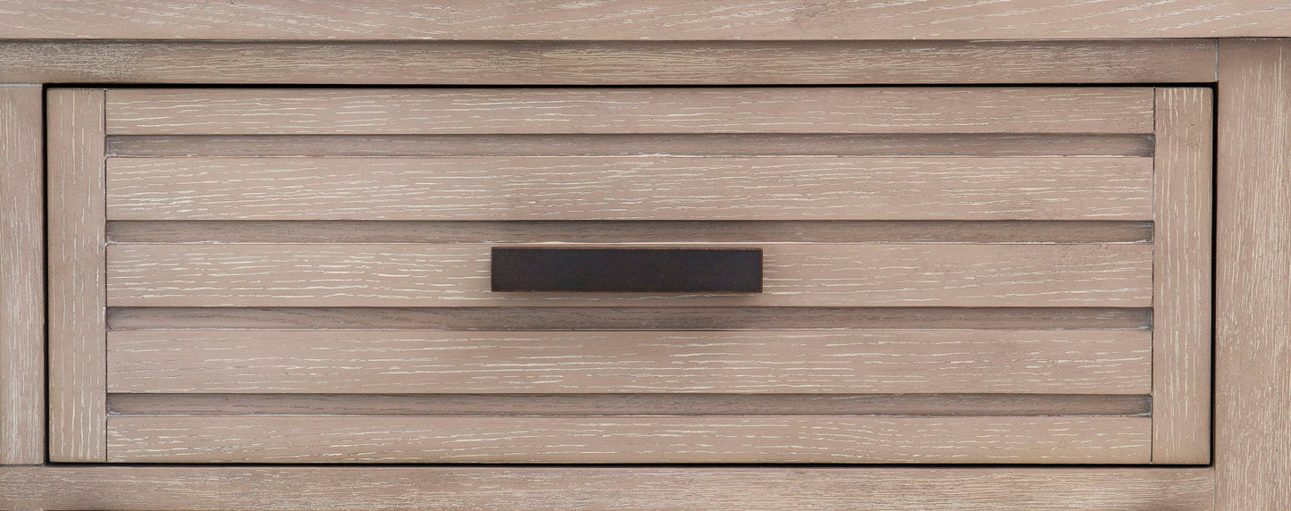 Edgewater - Square Chairside Table - Light Brown