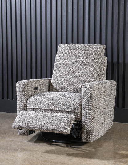 Solana - Swivel Glider Chair - Gray