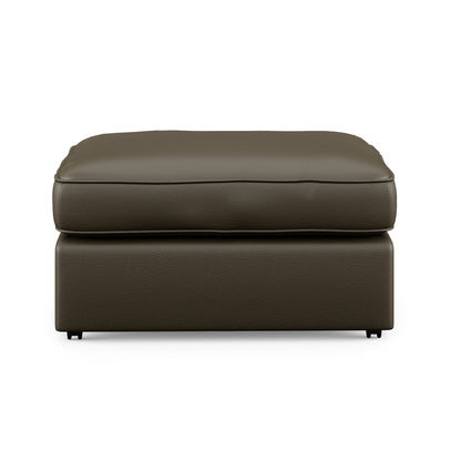 Vail - Leather Ottoman