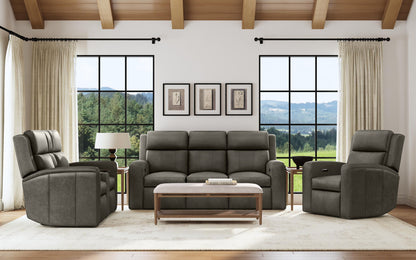 Wyatt - Power Reclining Sofa With Power Headrests & Lumbar