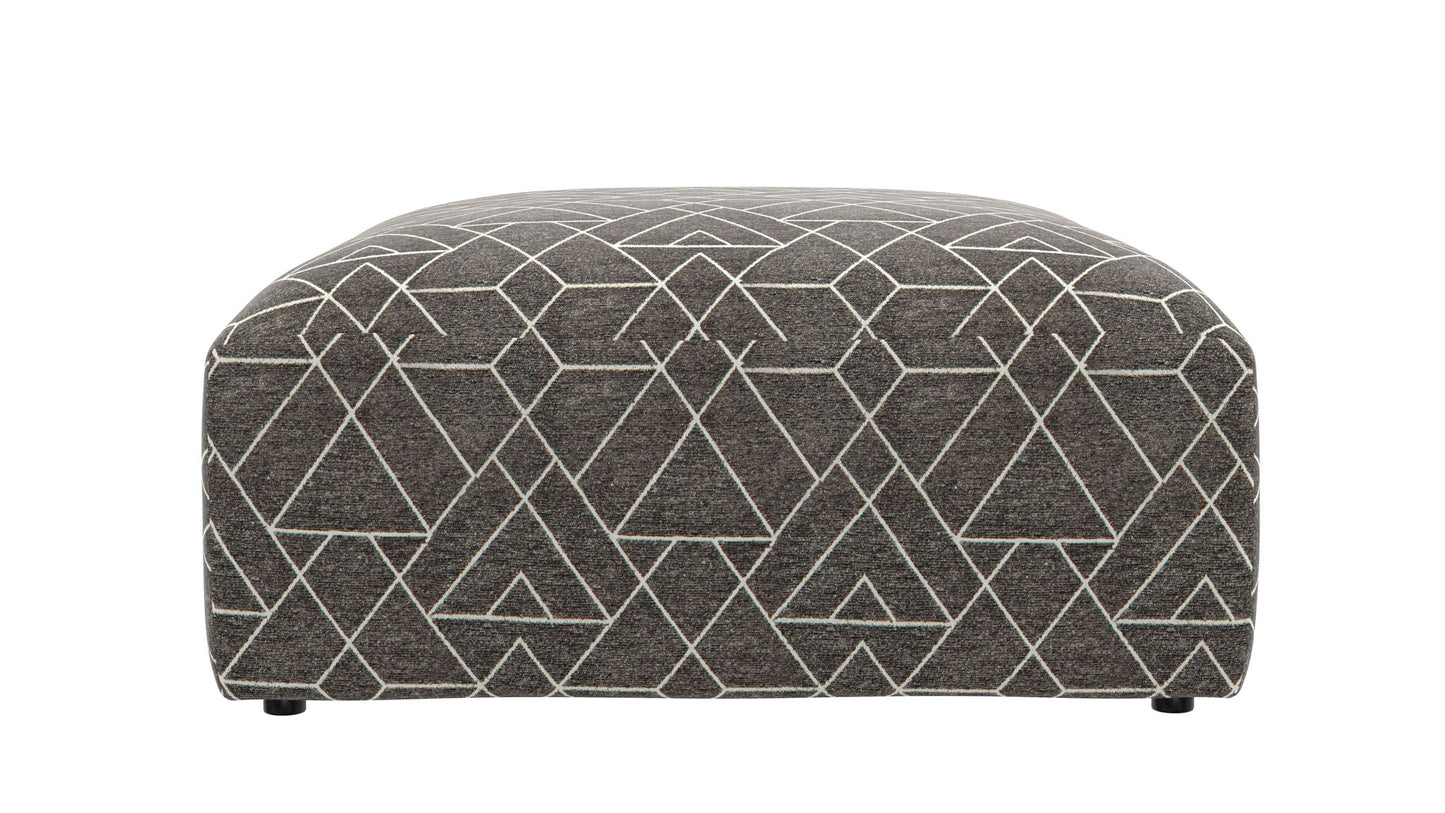 Reddington - Cocktail Ottoman - Umber