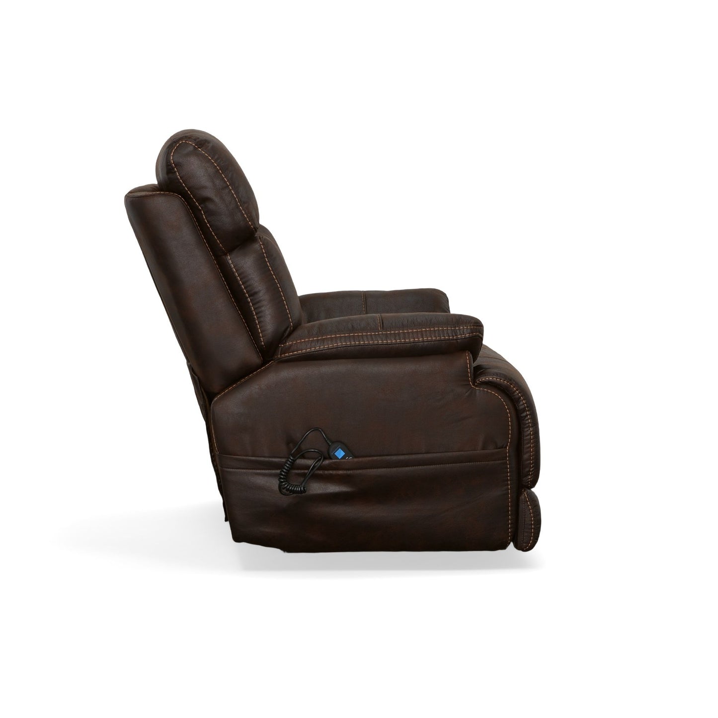 Clive - Power Recliner With Power Headrest & Lumbar - Clove