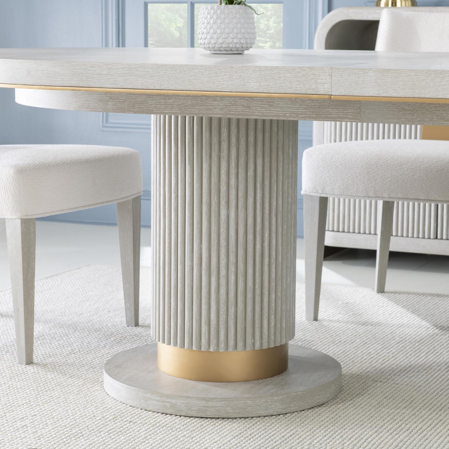 Miramar - Complete Oval Dining Table