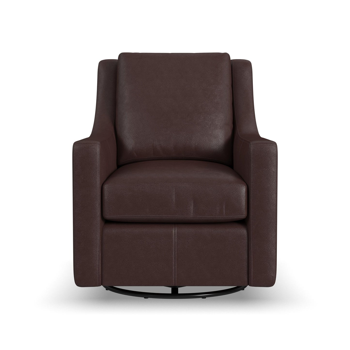 Murph - Leather Stationary Swivel Chair