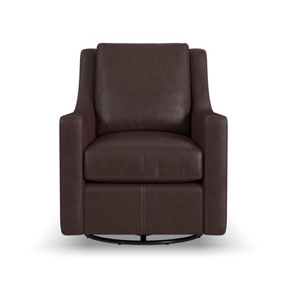 Murph - Leather Stationary Swivel Chair