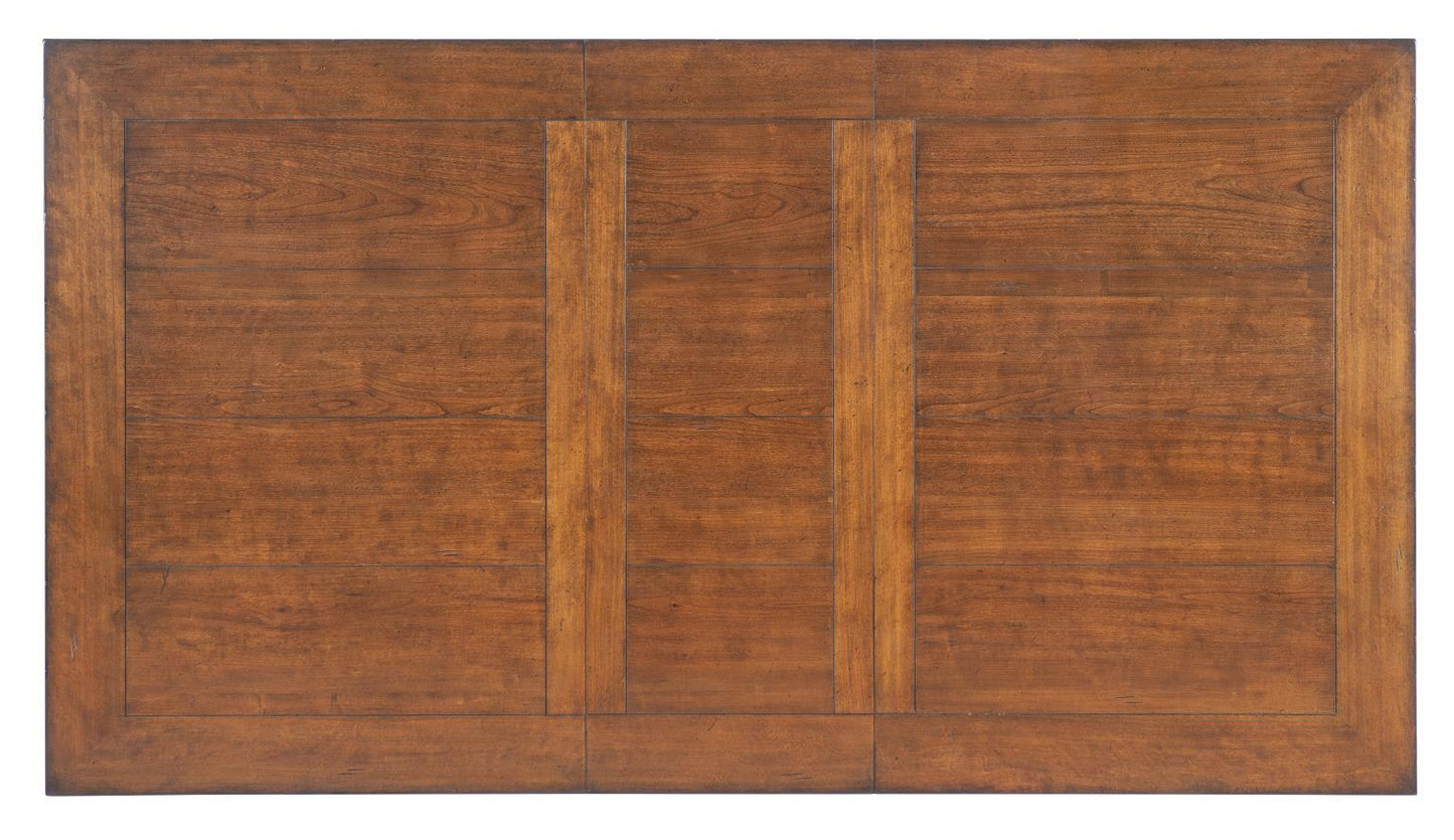 Fenmore - Leg Dining Table - Mocha And Distressed Cherry
