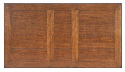 Fenmore - Leg Dining Table - Mocha And Distressed Cherry