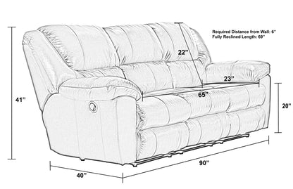 Transformer II - Ultimate Sofa With 3 Recliners & Drop Down Table