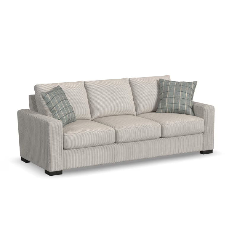 Theodore - Fabric Stationary Three-Cushion Sofa