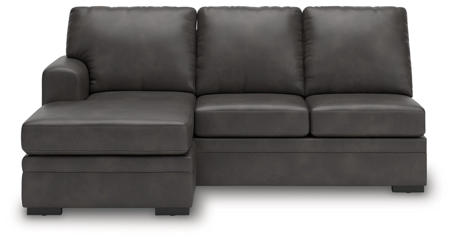 Lofton-Pike - LAF Sofa Chaise - Shadow