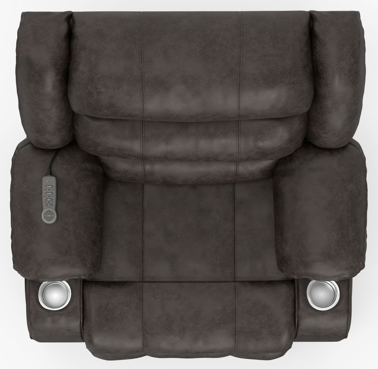 Tucker - Power Lift Recliner With Heat & Massage - Steel