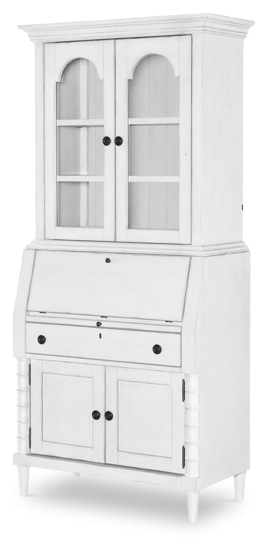 Vintage Market - Secretary Cabinet Top - Picket Fence
