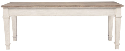 Skempton - Storage Bench - White