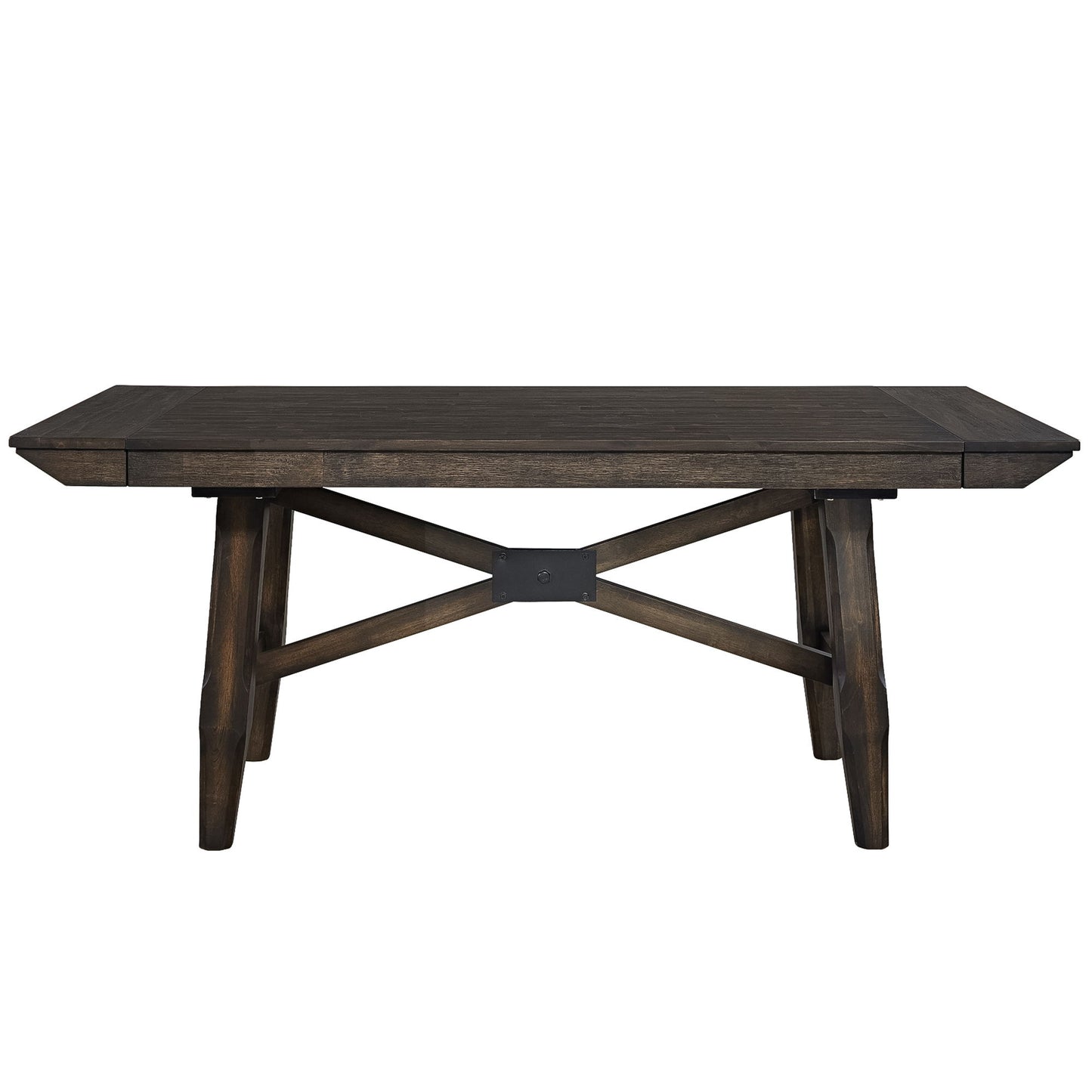 Double Bridge - Trestle Table Base - Dark Brown