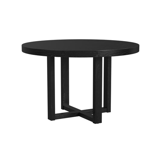 Bahama Breeze - 47.5" Round Dining Table - Black