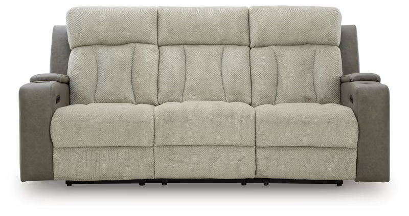 WhipLash - Power Reclining Sofa With Adj Headrest - Sisal