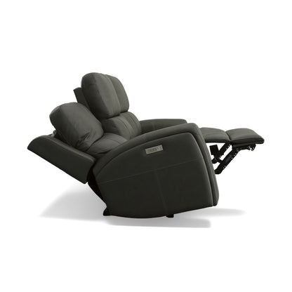 Linden - Power Reclining Sofa With Power Headrests & Lumbar