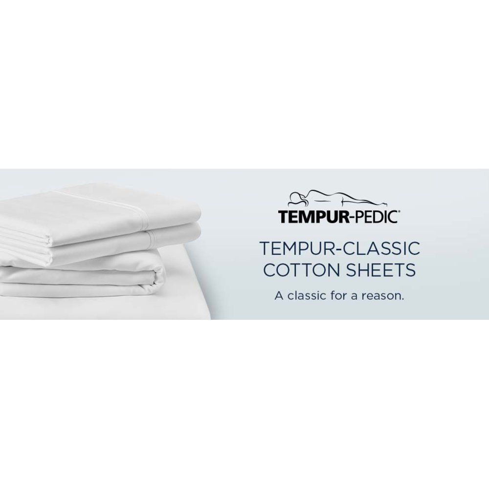Linens - Tempur Classic Cotton Sheet Set - White