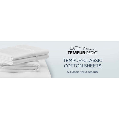 Linens - Tempur Classic Cotton Sheet Set - White
