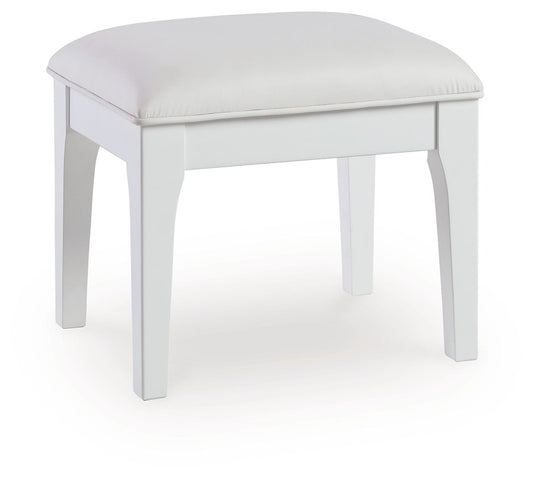 Chalanna - Vanity Stool - White