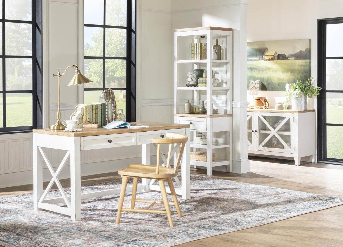 XXX's And OOO's - Home Office Credenza