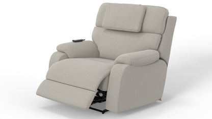 Dreamtime - 48" Power Headrest Power Lay Flat Recliner With CR3 Heat/Massage/Zero Gravity