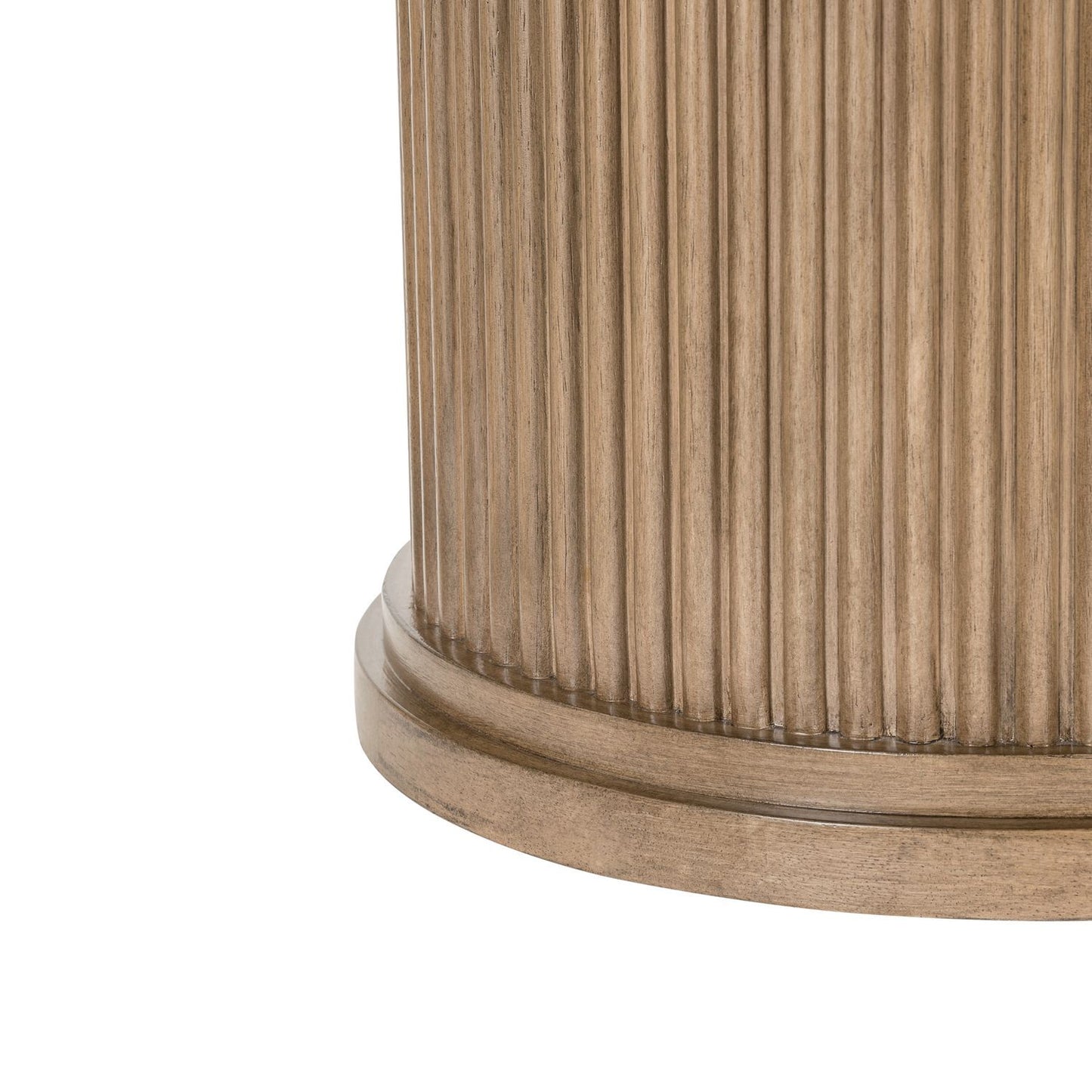 Haven Hills - Round Chairside Table - Camel Beige