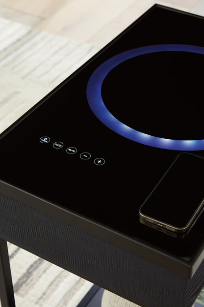 Gemmet - Accent Table - Black