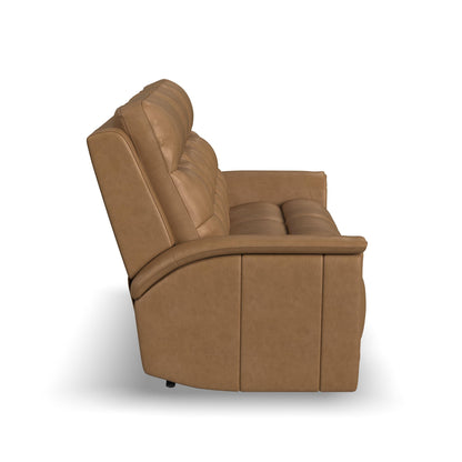 Ranger - Power Reclining Sofa With Console, Power Headrest, Lumbar, Heat & Massage