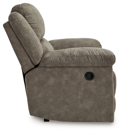 Laresview - Zero Wall Wide Seat Recliner - Fossil