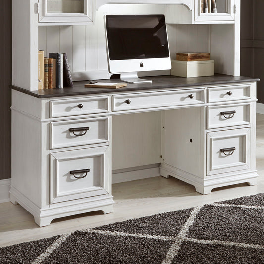 Allyson Park - Jr Executive Credenza Base - White