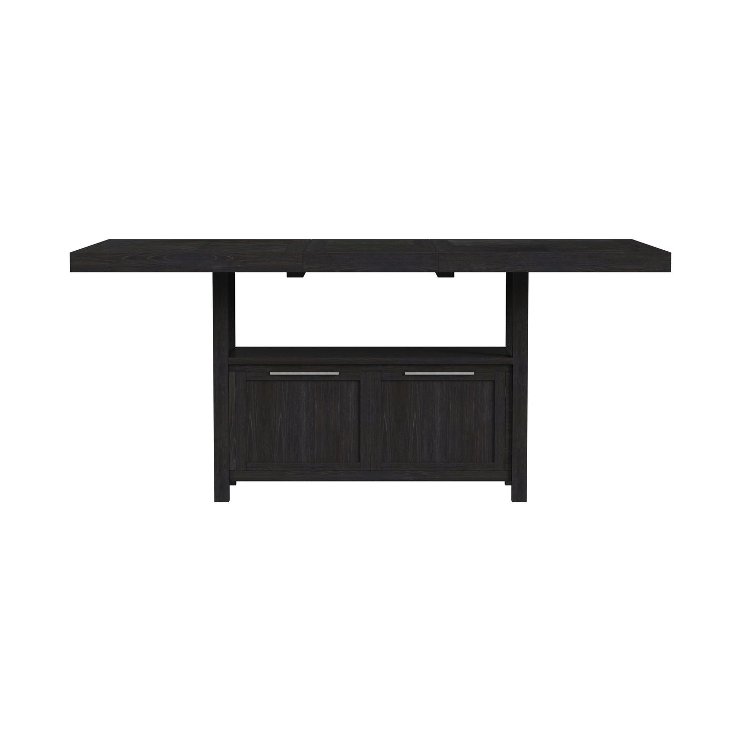 Transcend - Counter Table With Leaf - Charcoal