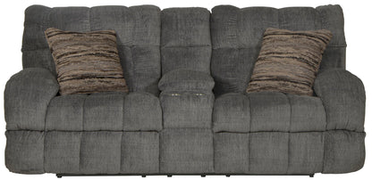 Ashland - Power Lay Flat Reclining Console Loveseat