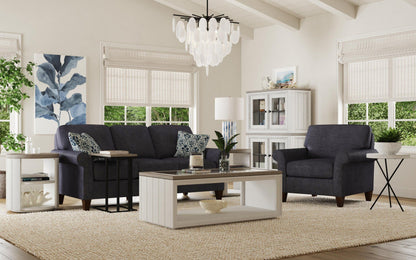 Melody - Chairside Table - White