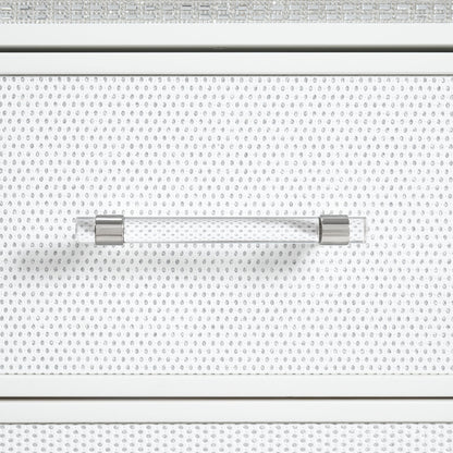 Diedra - Server And Hutch - White