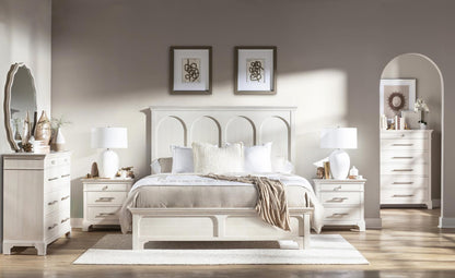 Harmony - Queen Panel Footboard - Prelude Frost