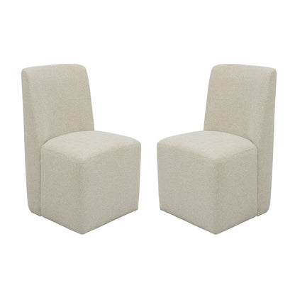 Waterfall - Upholstered Dining Chair (Set of 2) - Beige