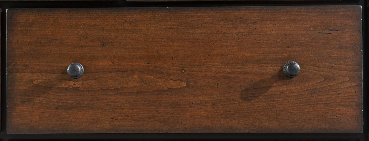 Fenmore - Display Cabinet - Mocha And Distressed Cherry