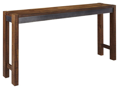 Torjin - Long Counter Table - Dark Brown
