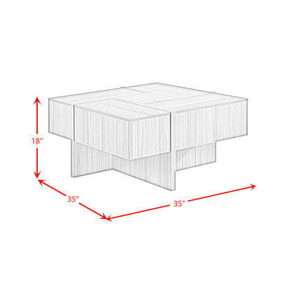 Martina - Coffee Table - Gray