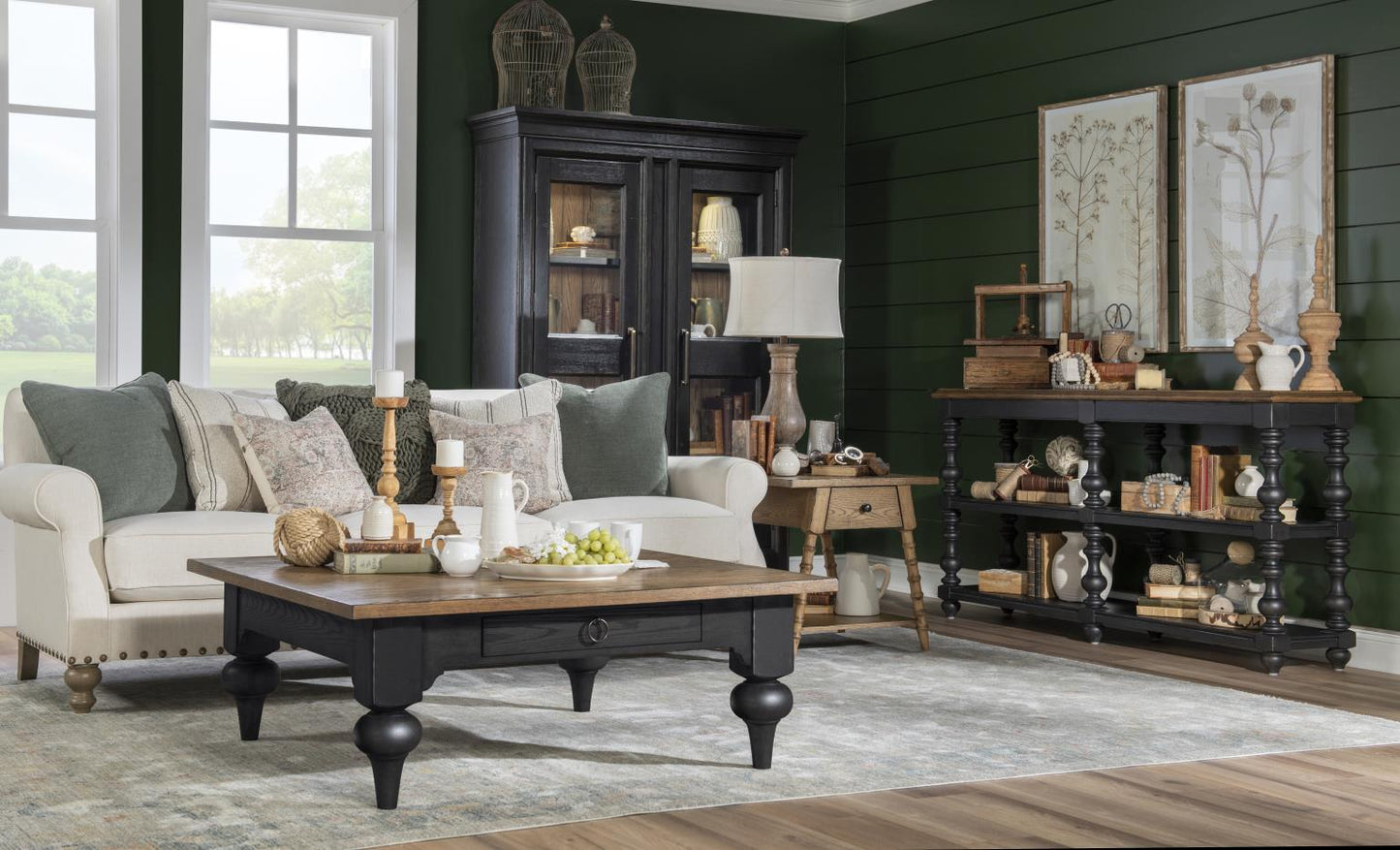 Vintage Market - Turned Bobbin Leg Console Table
