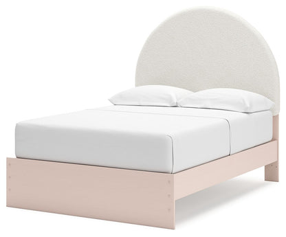 Wistenpine - Upholstered Panel Bed