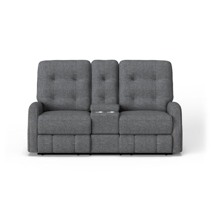 Devon - Reclining Loveseat, Nailhead Trim