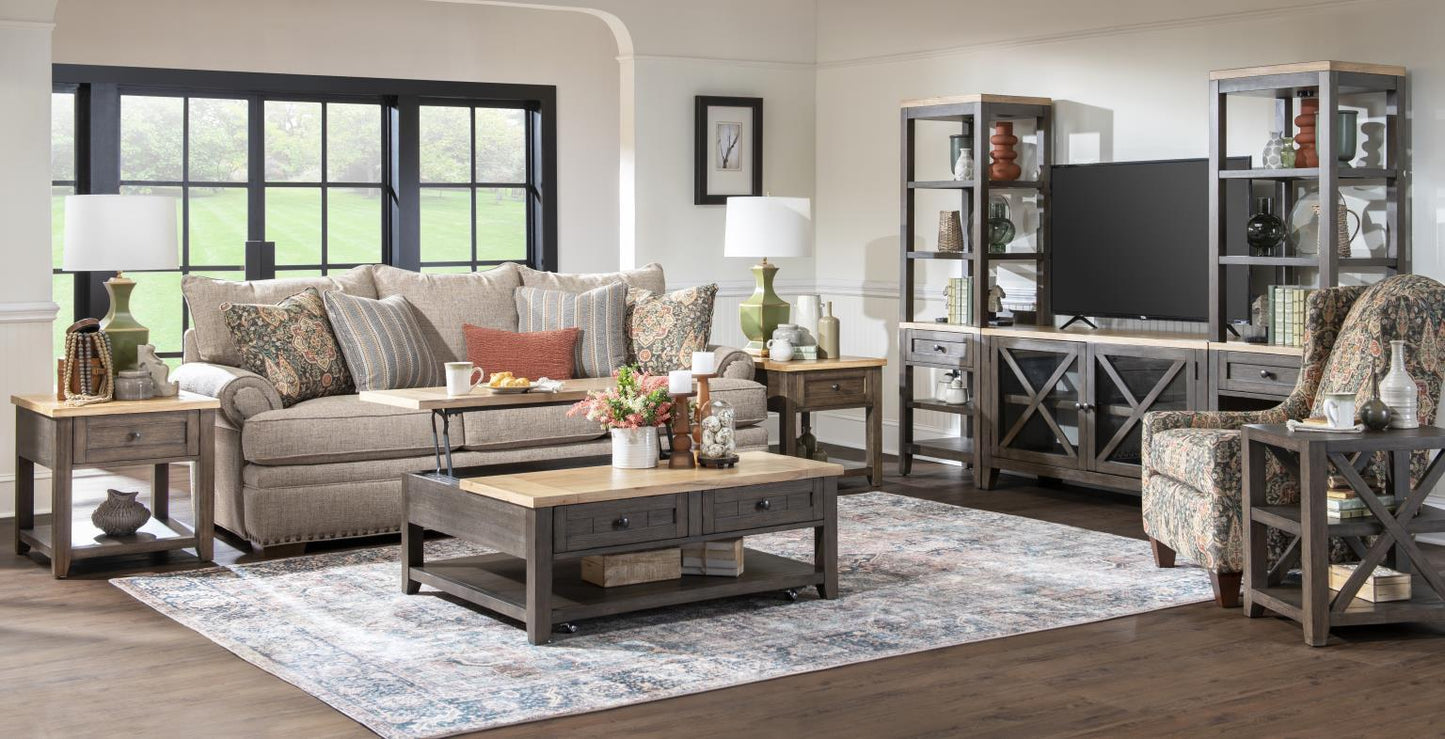 XXX's And OOO's - Cocktail Table - Two Tone