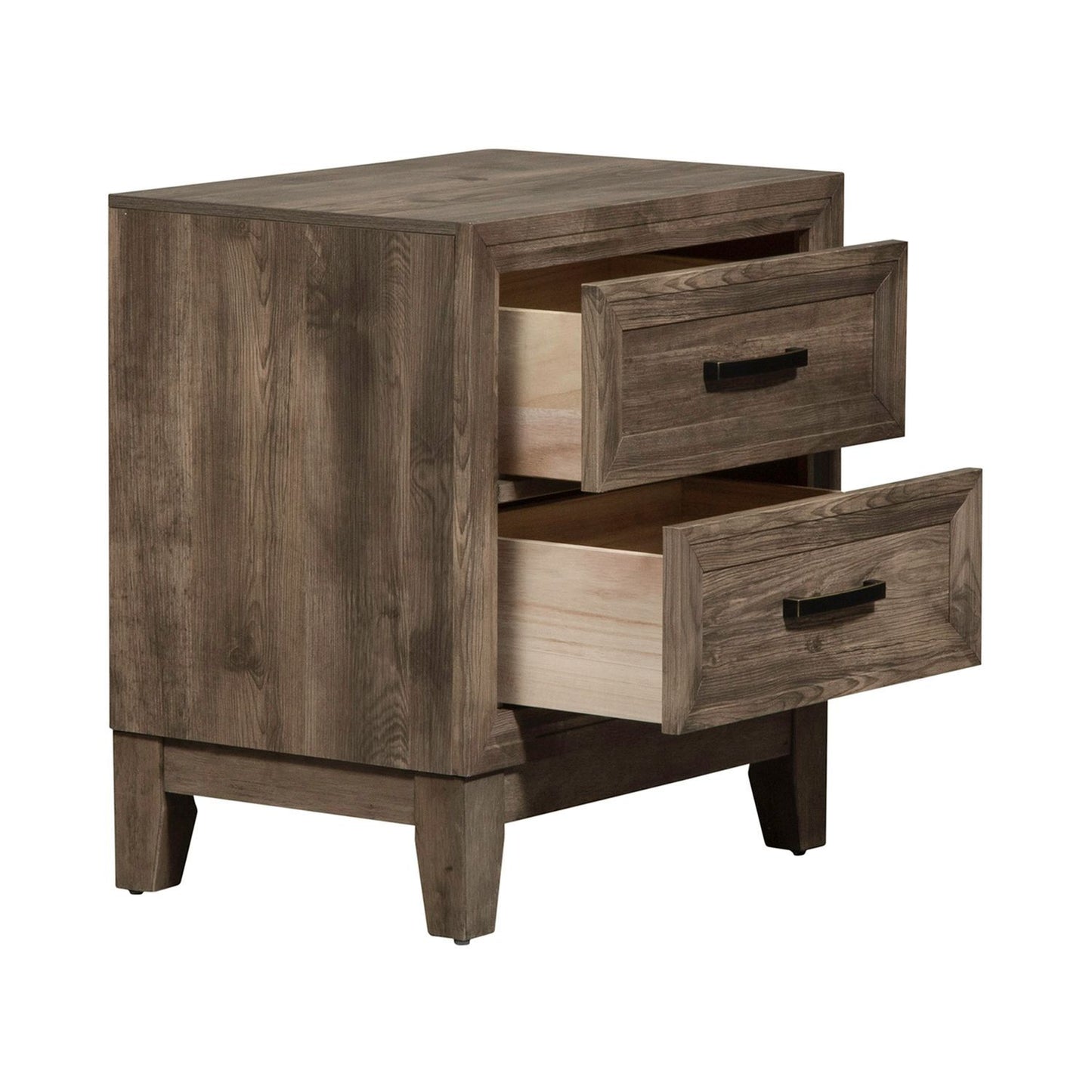 Ridgecrest - 2 Drawer Nightstand - Cobblestone