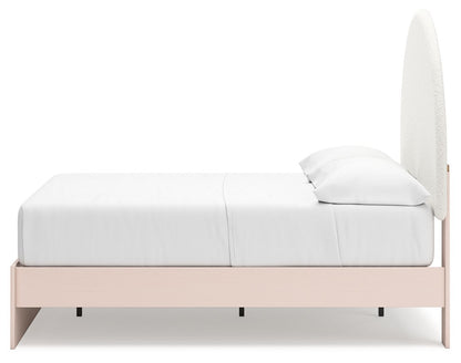 Wistenpine - Upholstered Panel Bed