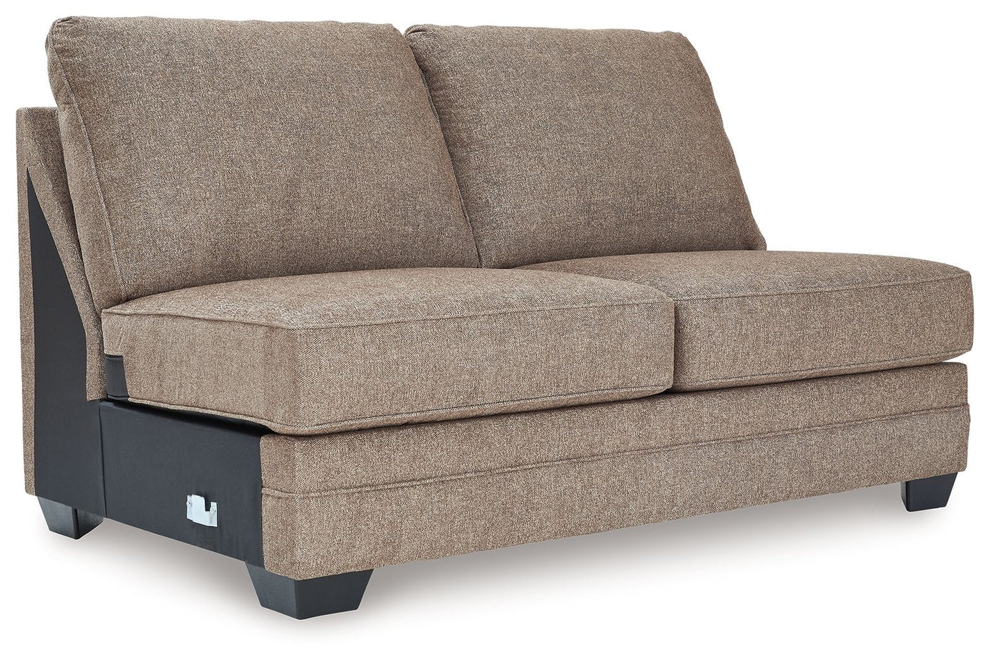 Cannonbrook - Armless Loveseat - Nutmeg