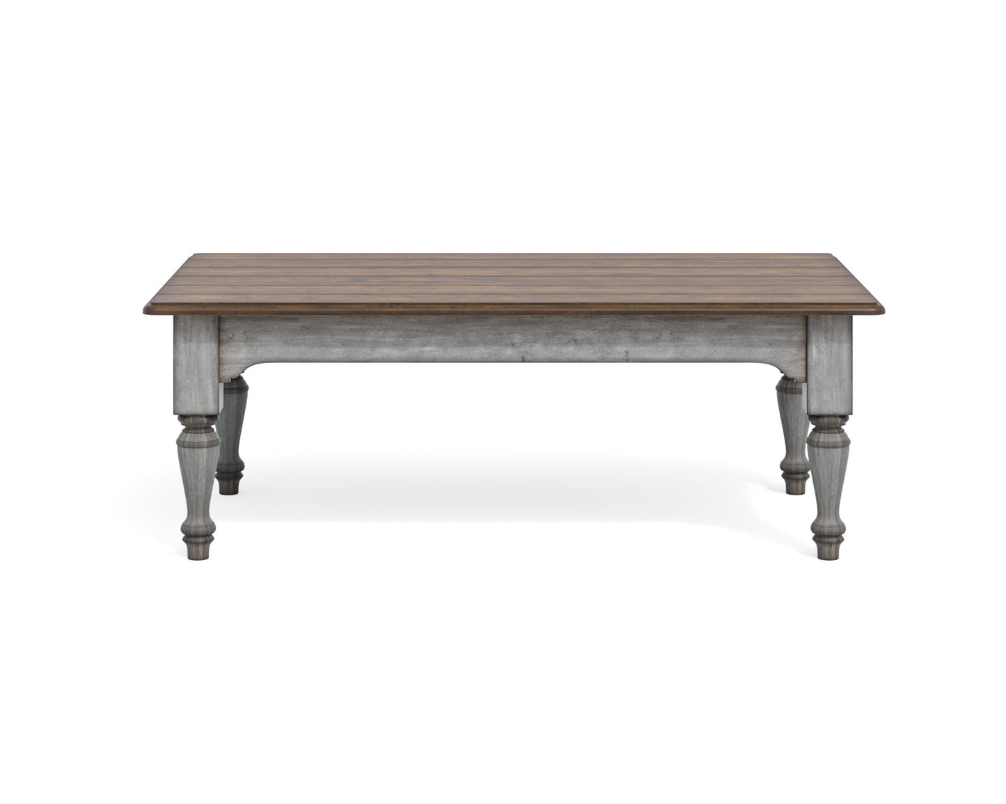 Plymouth - Rectangular Coffee Table - Gray